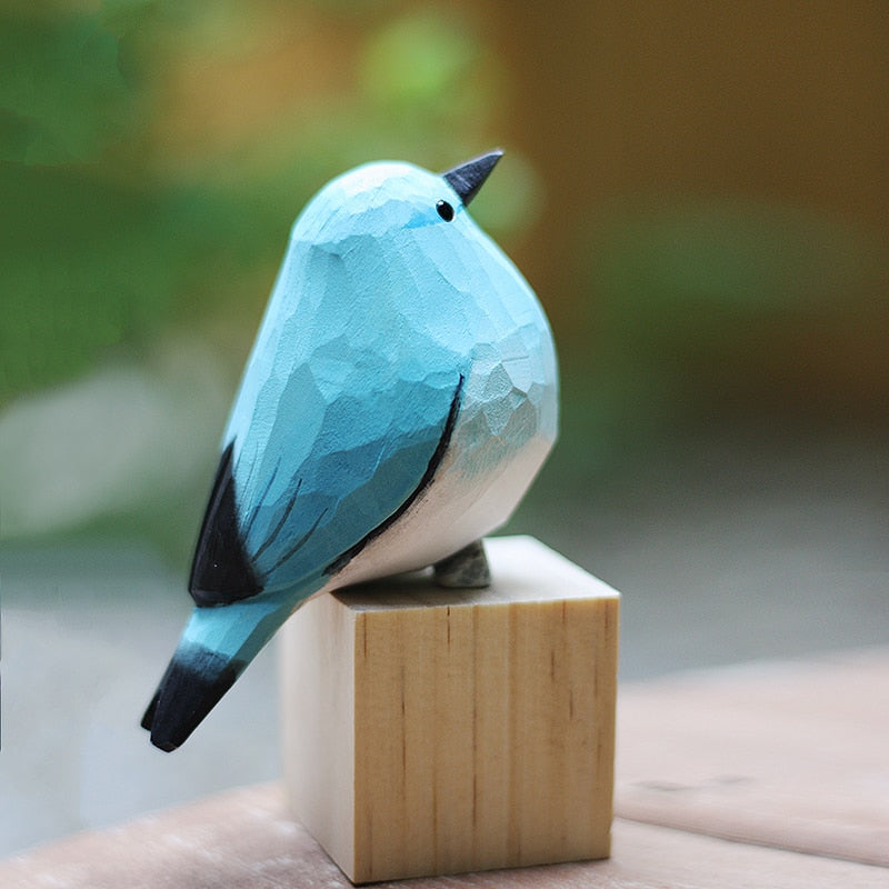NordicFeathers - Elegante Træfugle Figurer