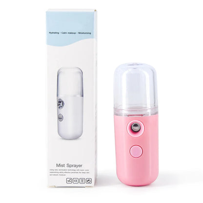 GlowBreeze - Rechargeable Facial Hydration Sprayer