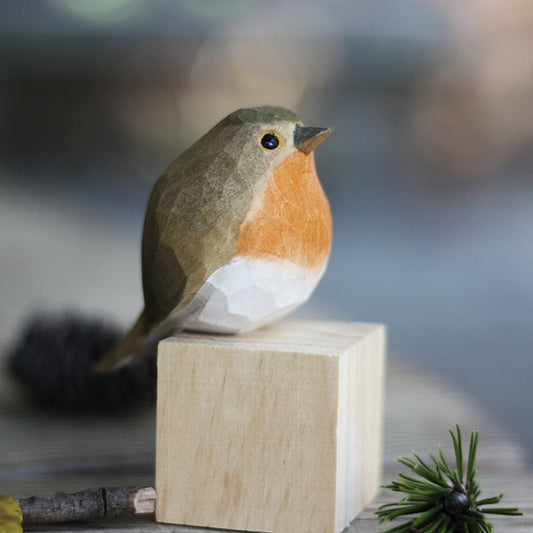 NordicFeathers - Elegante Træfugle Figurer