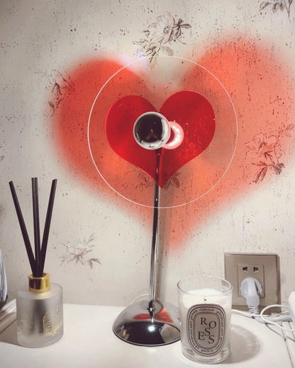 LoveGlow – Lampada da Tavolo Elegante con LED Ricaricabile