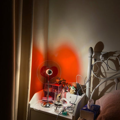 LoveGlow – Lampada da Tavolo Elegante con LED Ricaricabile