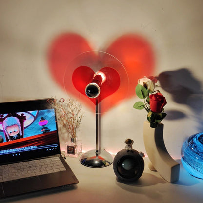 LoveGlow – Lampada da Tavolo Elegante con LED Ricaricabile