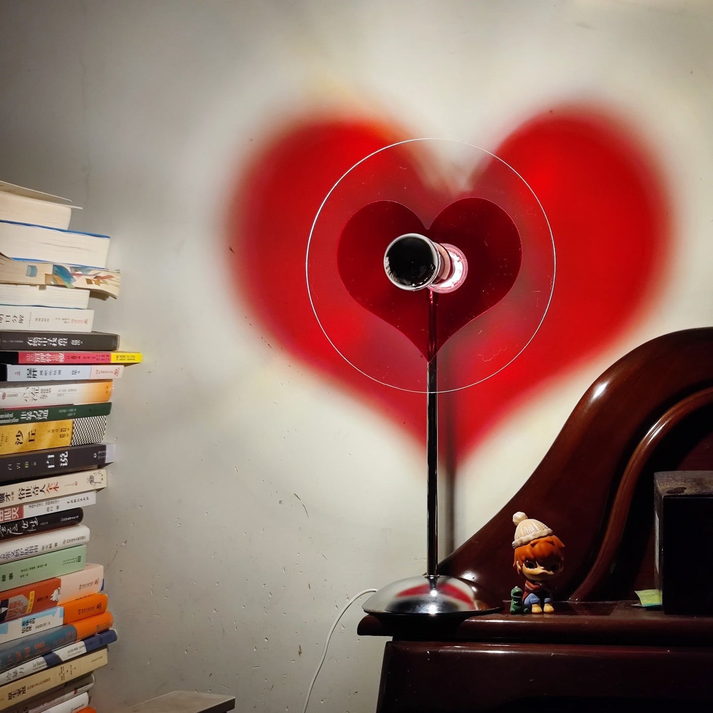 LoveGlow – Lampada da Tavolo Elegante con LED Ricaricabile