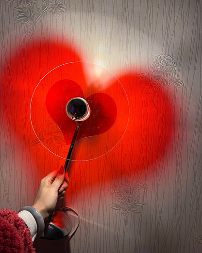 LoveGlow – Lampada da Tavolo Elegante con LED Ricaricabile