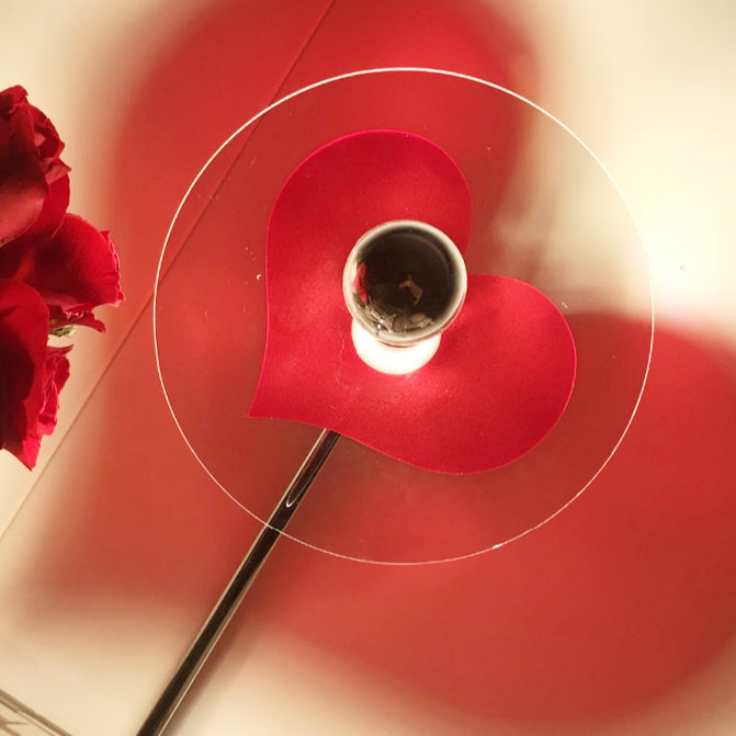 LoveGlow – Lampada da Tavolo Elegante con LED Ricaricabile