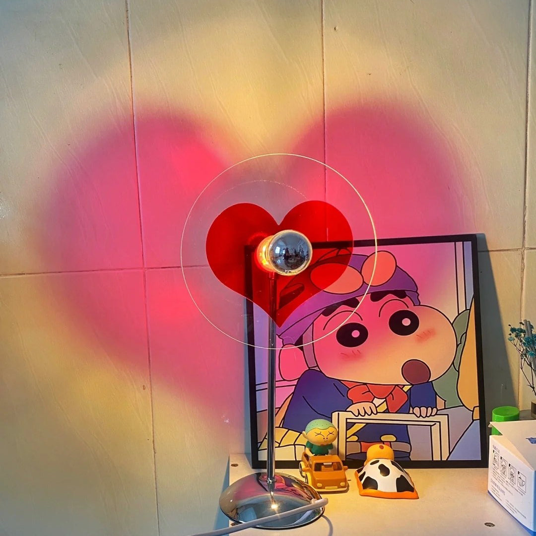 LoveGlow – Lampada da Tavolo Elegante con LED Ricaricabile