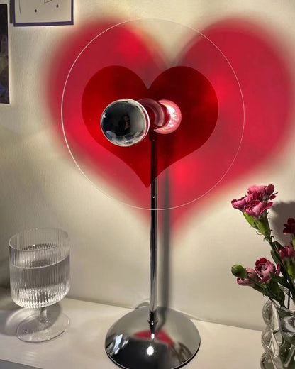 LoveGlow – Lampada da Tavolo Elegante con LED Ricaricabile