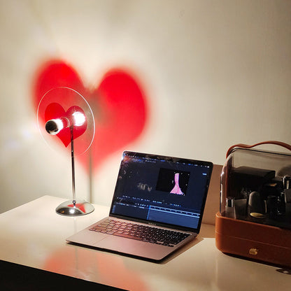 LoveGlow – Lampada da Tavolo Elegante con LED Ricaricabile