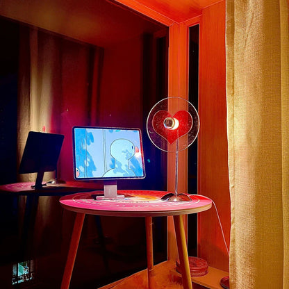 LoveGlow – Lampada da Tavolo Elegante con LED Ricaricabile