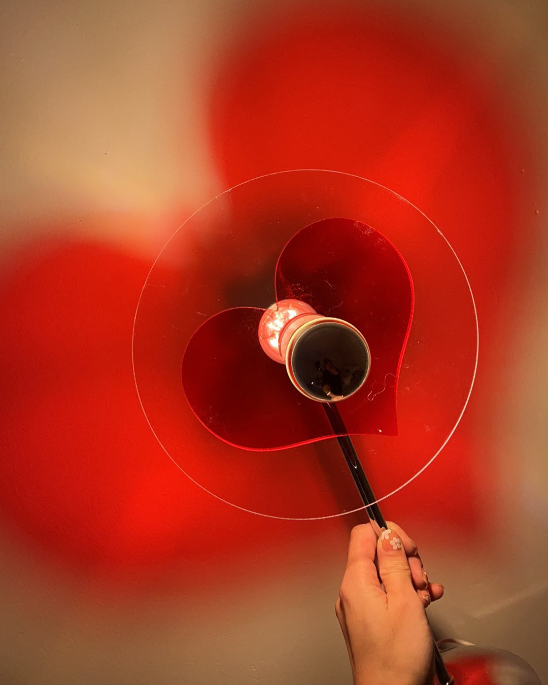 LoveGlow – Lampada da Tavolo Elegante con LED Ricaricabile