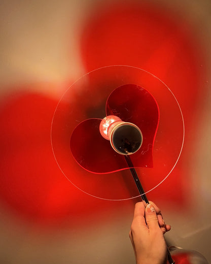 LoveGlow – Lampada da Tavolo Elegante con LED Ricaricabile