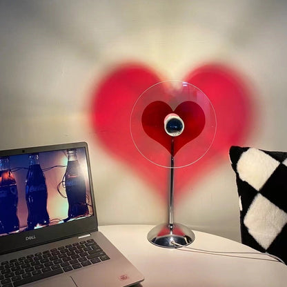 LoveGlow – Lampada da Tavolo Elegante con LED Ricaricabile