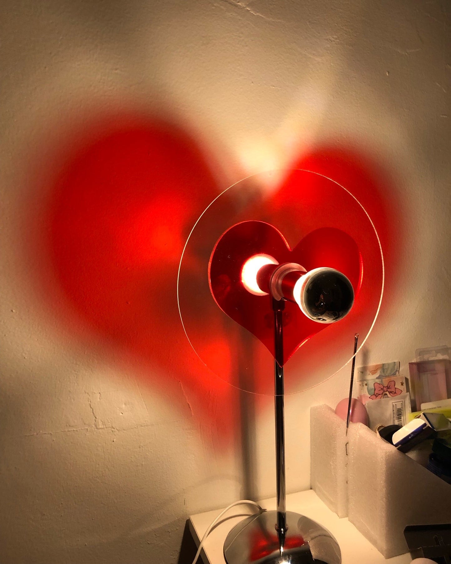 LoveGlow – Lampada da Tavolo Elegante con LED Ricaricabile