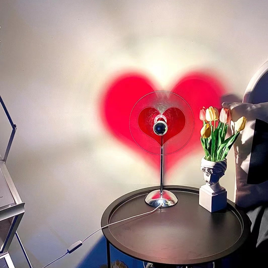 LoveGlow – Lampada da Tavolo Elegante con LED Ricaricabile