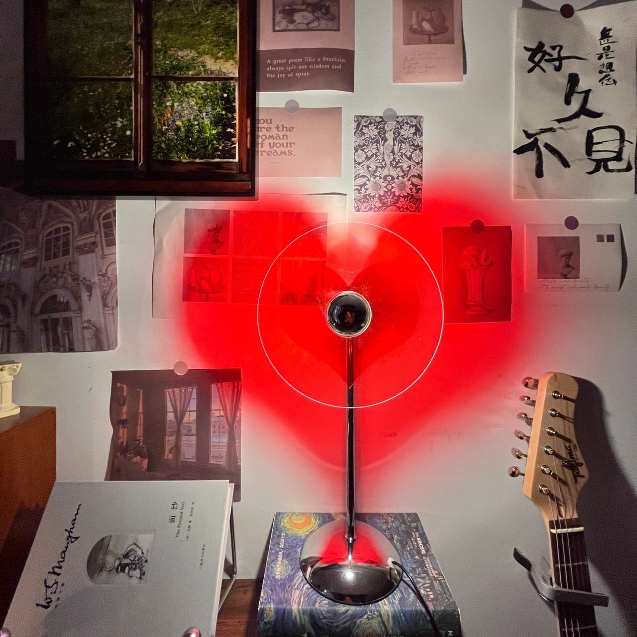 LoveGlow – Lampada da Tavolo Elegante con LED Ricaricabile