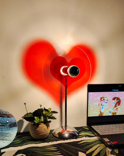 LoveGlow – Lampada da Tavolo Elegante con LED Ricaricabile
