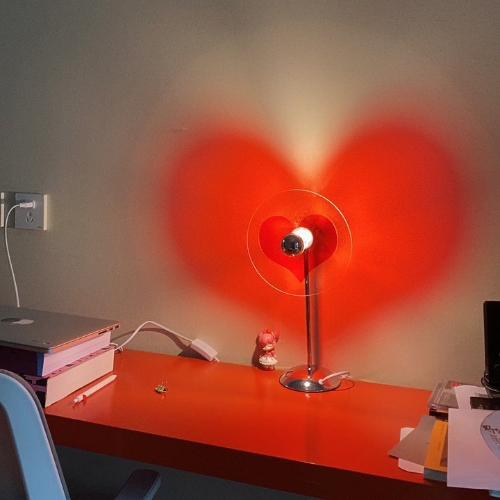 LoveGlow – Lampada da Tavolo Elegante con LED Ricaricabile