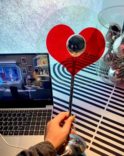 LoveGlow – Lampada da Tavolo Elegante con LED Ricaricabile