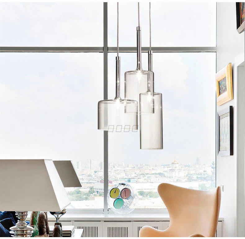 DineGlow – Modern Glass Pendant Lights