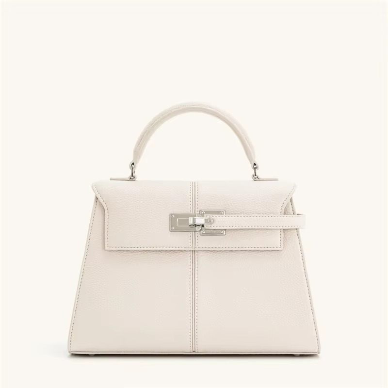 High-Capacity Crossbody Handbag in Deep White or Burgundy – Stylish and Functional Design 2
