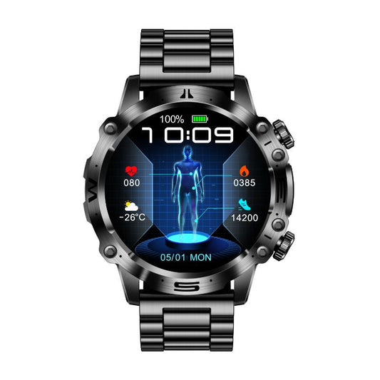 High quality ECG | EKG blood sugar blood pressure health sports watch 0