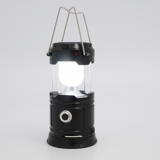 Hunting Gear Solar Rechargeable LED Camping Lantern 0