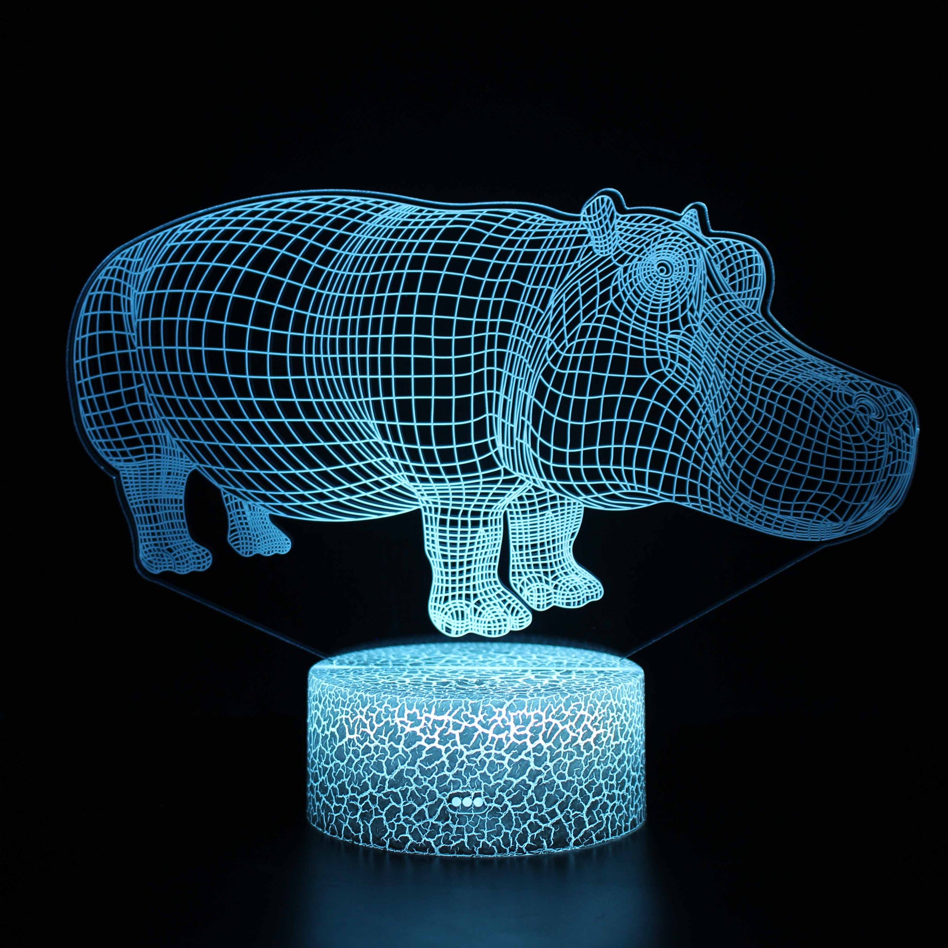 IllumiCraft | Colorful 3D Optical Illusion LED Night Light Lamp 0