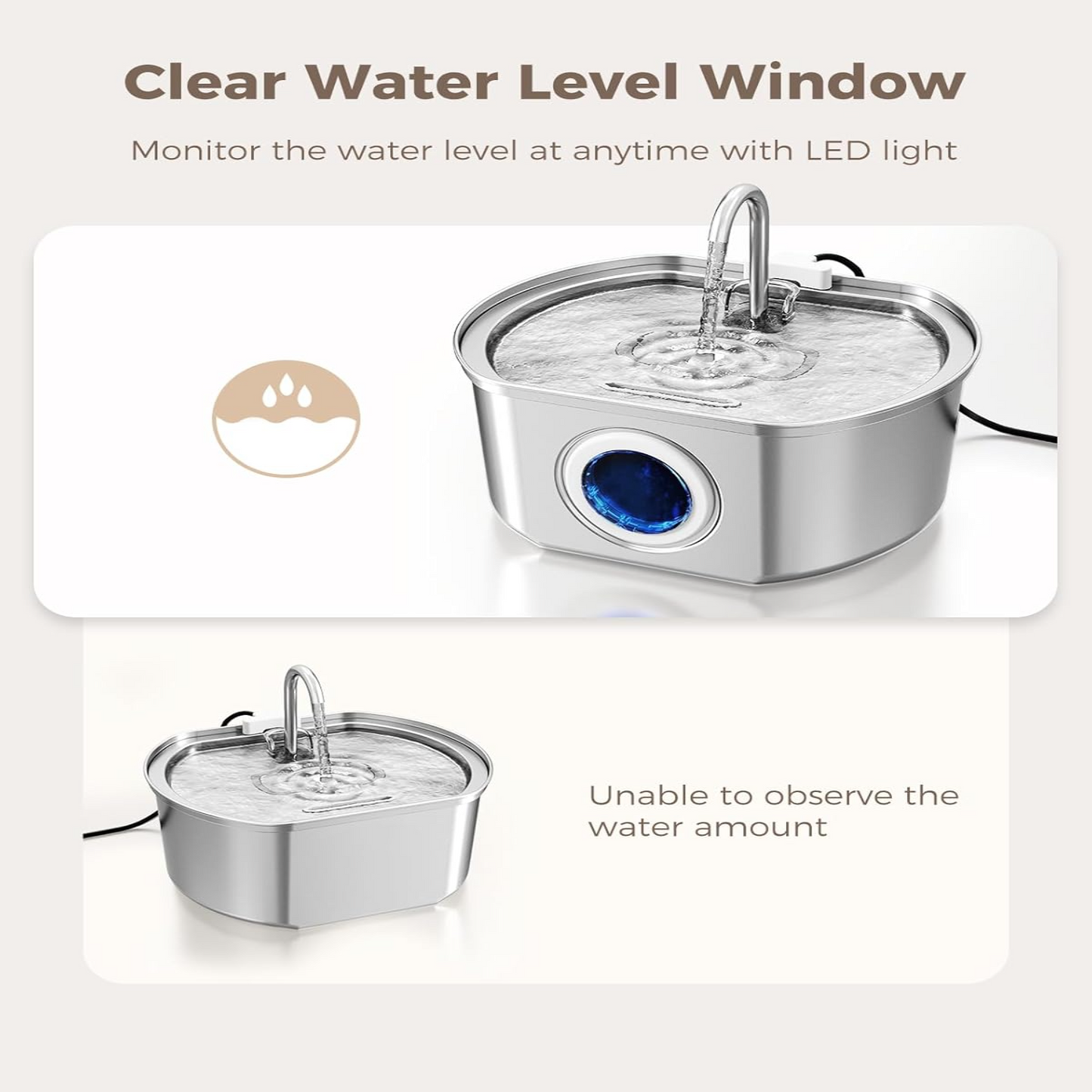 Stainless Steel Water Fountain