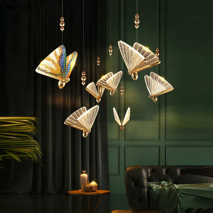 LuminousWings - Butterfly Shaped Hanging Light