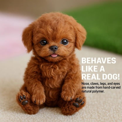 Interactive Puppy Toy - Voice and Touch Responsive with Realistic Movements, Soft Synthetic Leather, Low-Noise 5