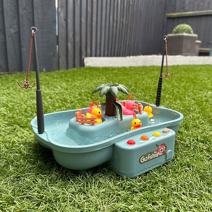 Interactive Water Fishing Game for Kids – Duck Catching Activity to Enhance Motor Skills and Creativity 0