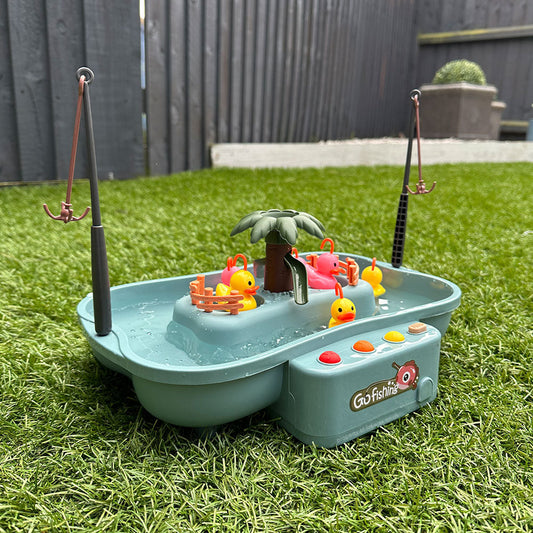 Interactive Water Fishing Game for Kids – Duck Catching Activity to Enhance Motor Skills and Creativity 0