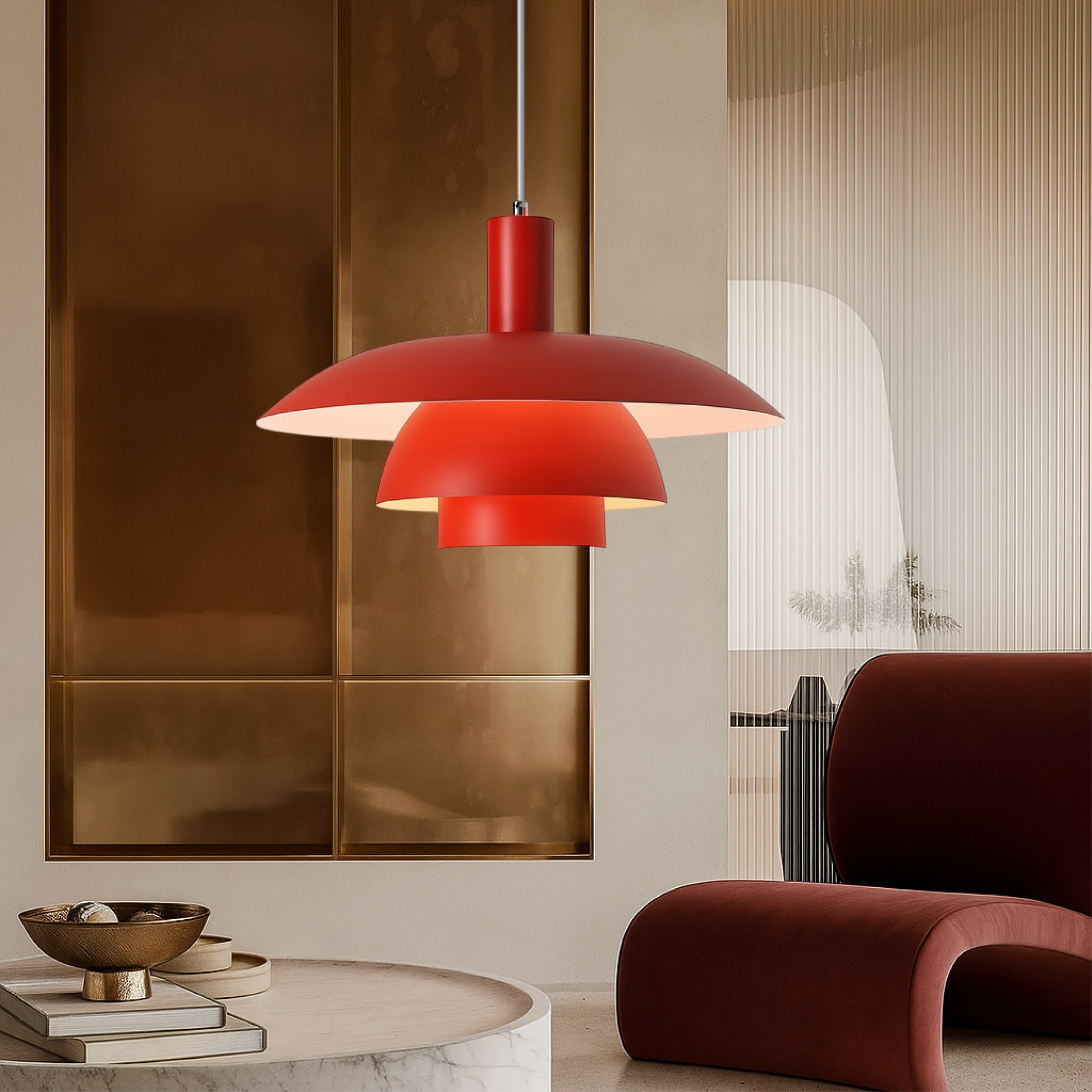 Irda pendant lamp Danish style 12