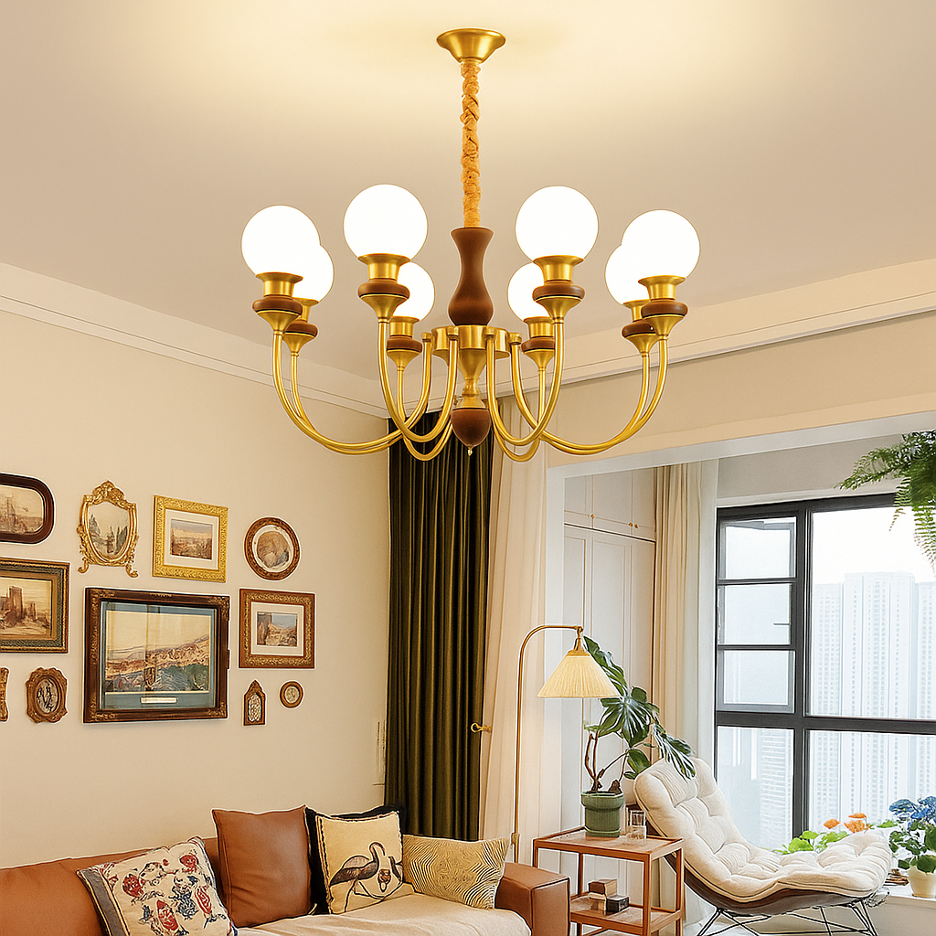 Issy's medieval chandelier 1