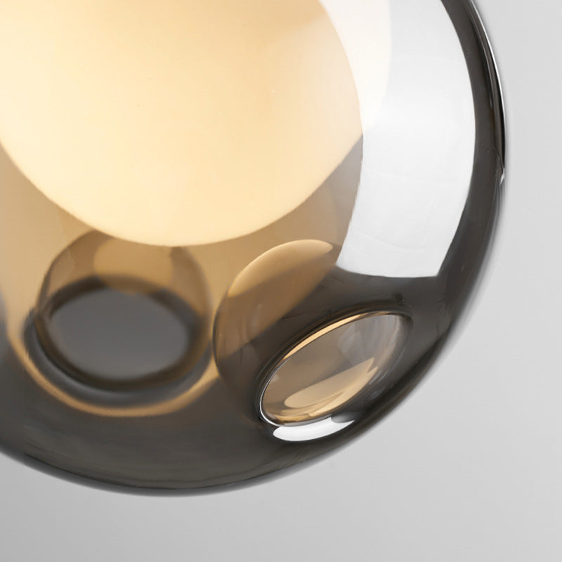 Italian glass pendant lamp 7