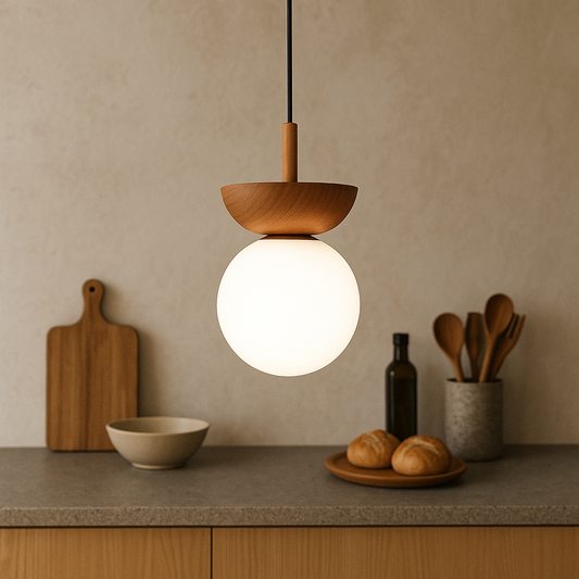 Japandi Pendant Lamp - Natural Look 0
