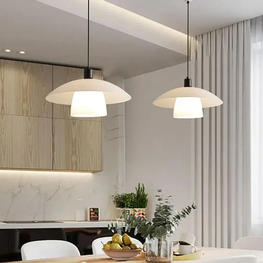 ZenAura - Lámpara Colgante Moderna Japonesa Elegante