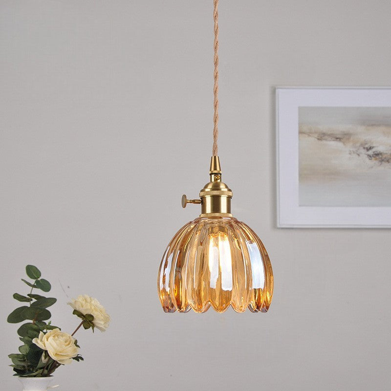 Japanese glass pendant lamp 9