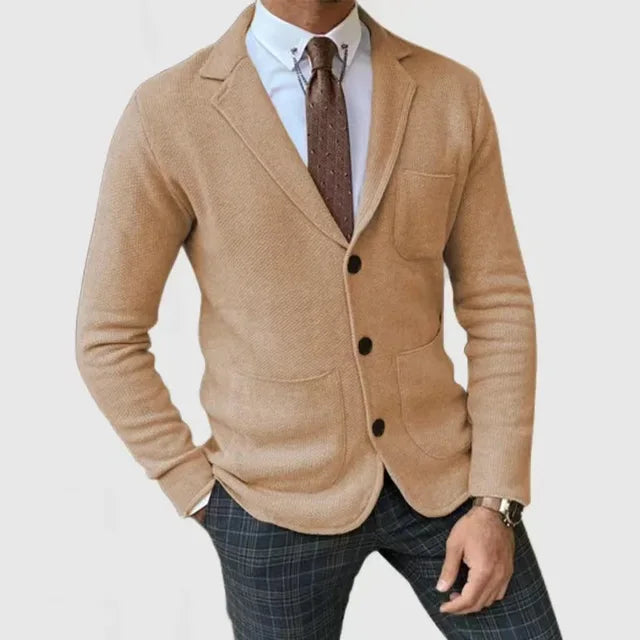 Jelle | Knitted blazer for men 0