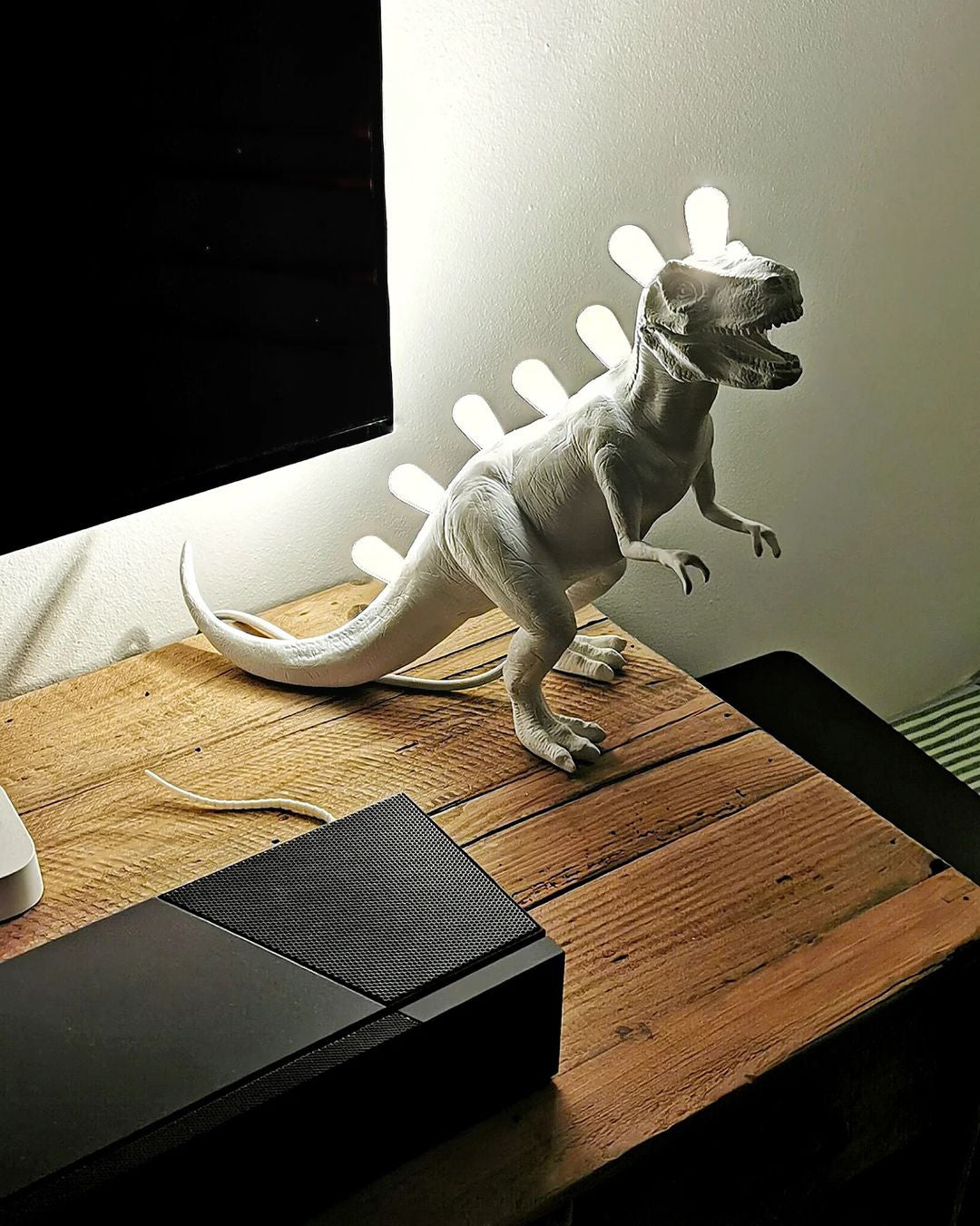 DinoLite - Lampada da Tavolo Creativa con Schiena Illuminata