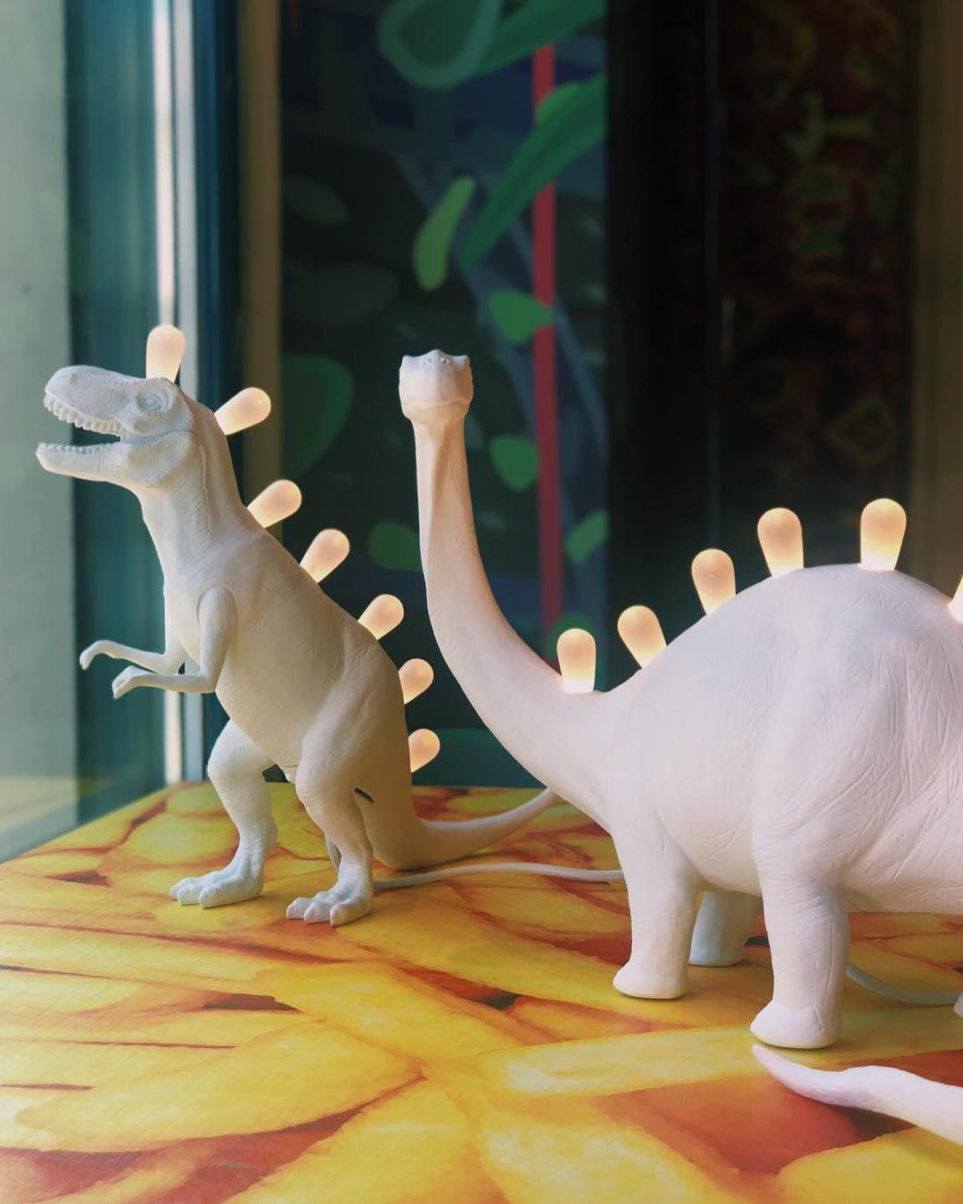 DinoLite - Lampada da Tavolo Creativa con Schiena Illuminata