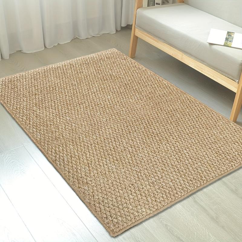 JuteWeave | Elegant Durable Natural Fiber Front Door Mat for Entryway 2