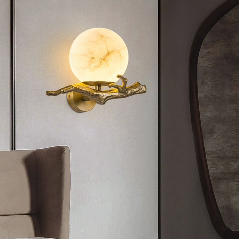 MarbleGlow – Modern Wall Lamp