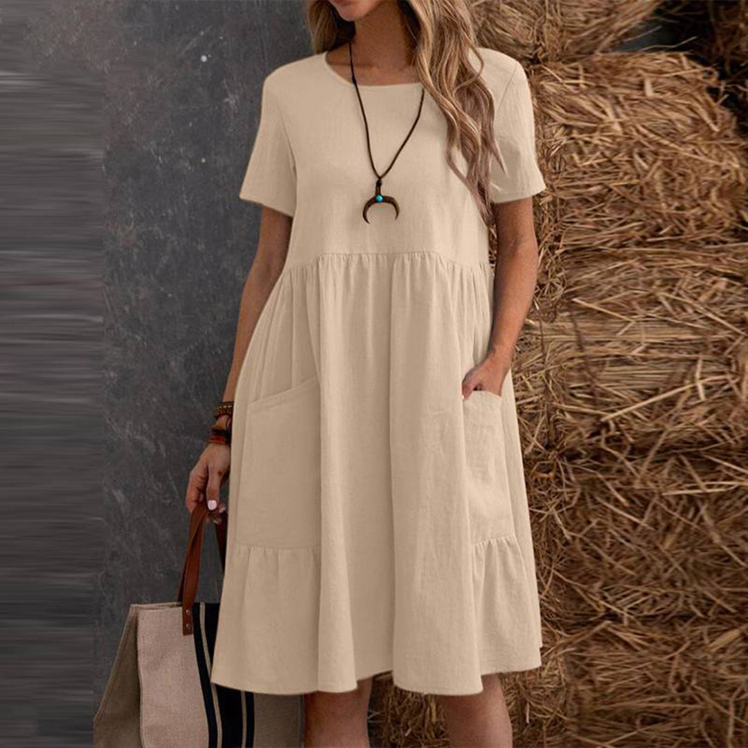 Variant image for Women's Summer Dress Black Size M Polyester-13