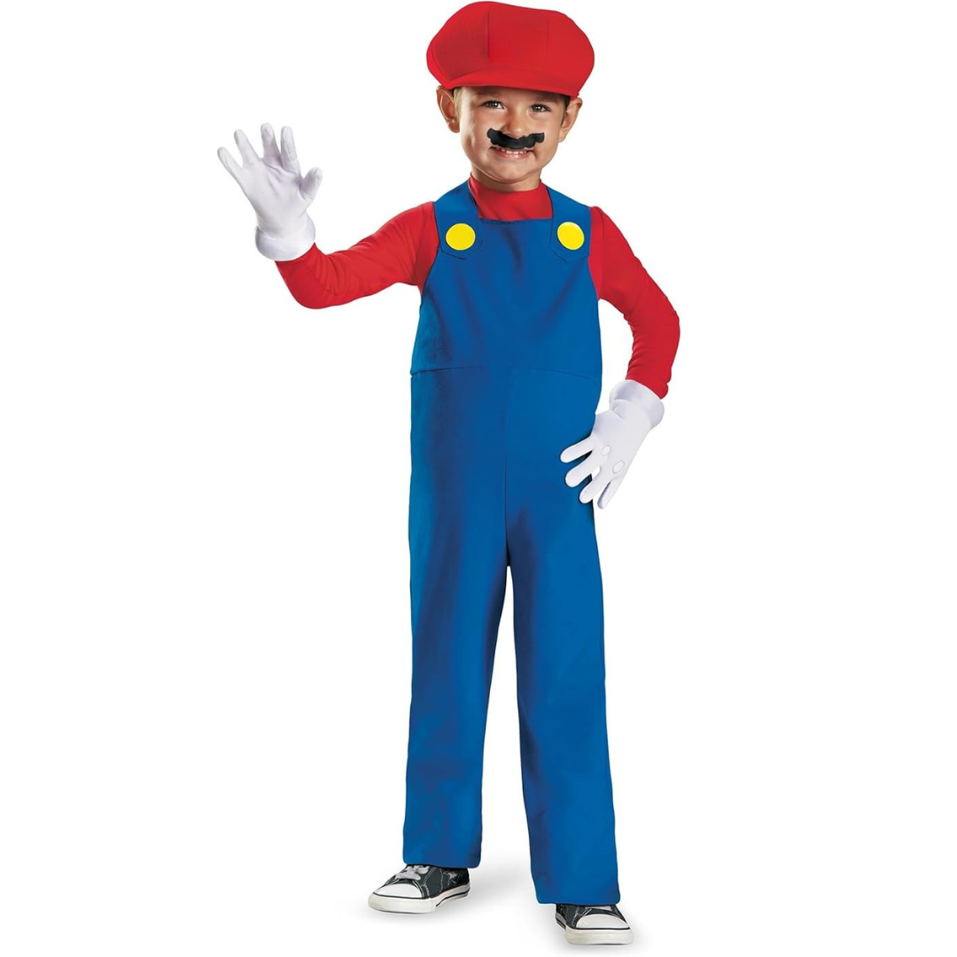 Kids Classic Long Sleeve Halloween Costume Jumpsuit | Overalls Style 0