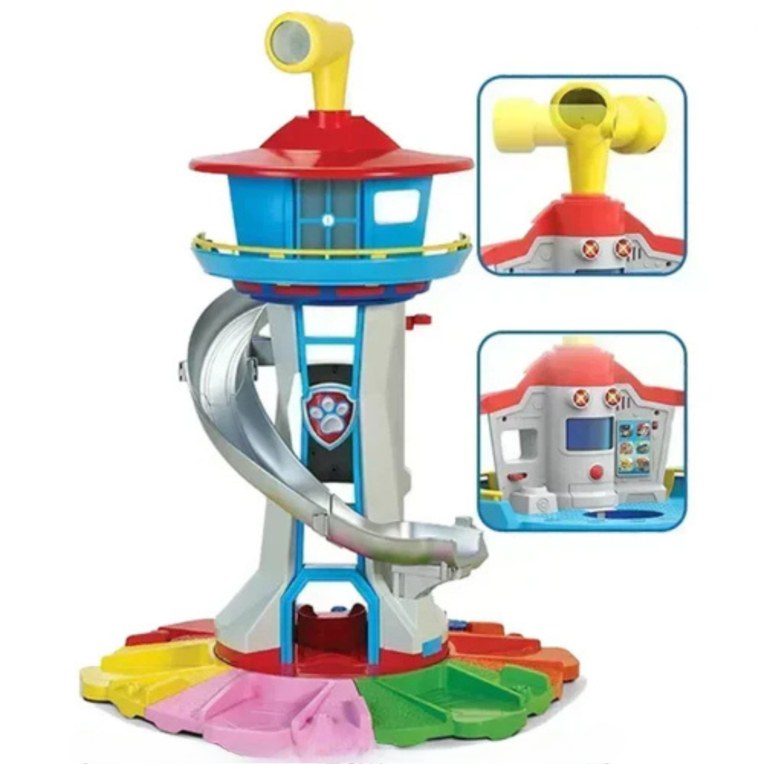 Kids Play Tower with Slide and Figures 2