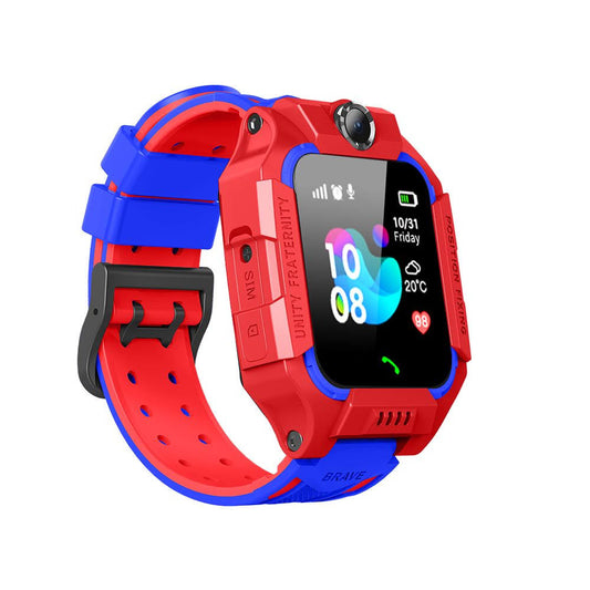 Kids Smartwatch with Camera and GPS Tracking – Red Waterproof Smartwatch for Ages 3-12 0