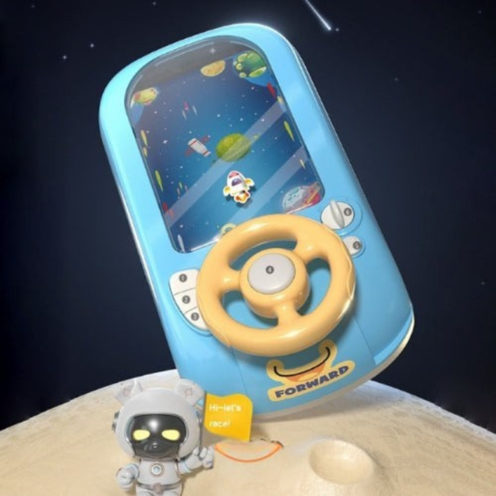 Kids Steering Wheel Toy with Sound Effects 2