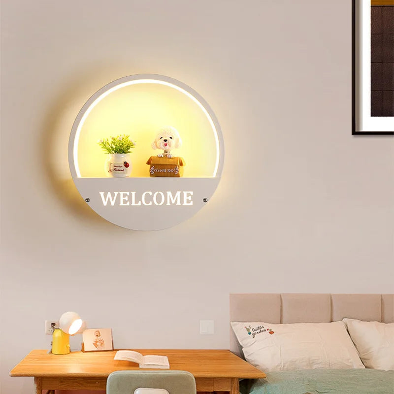 BrightBuddy – Children's Wall Light Holder