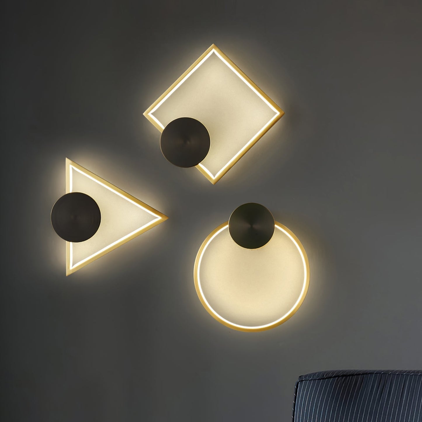 GeoLight – Smukła geometryczna lampa ścienna do nowoczesnych przestrzeni